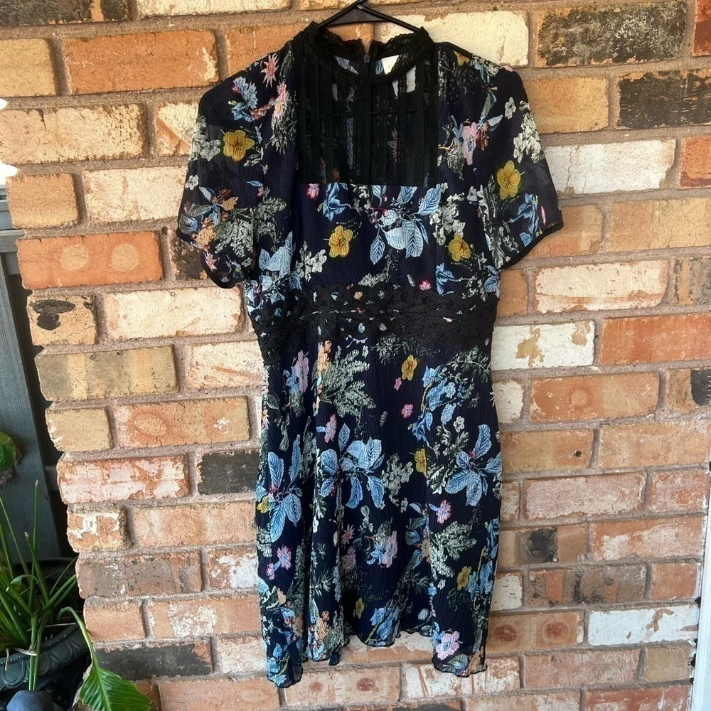 Foxiedox floral lace dress